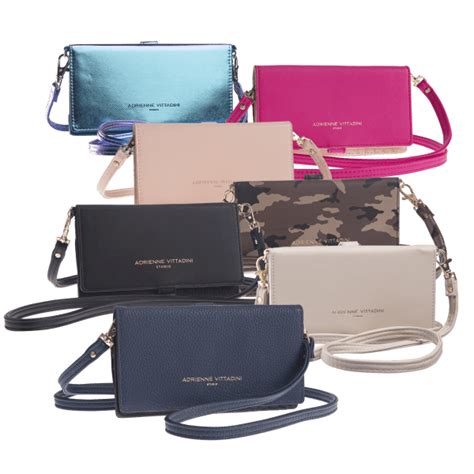 adrienne vittadini charging wallet w rfid protection & phone pouch|Adrienne Vittadini studio charging wallet.